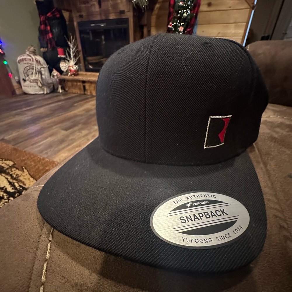 Black Snapback Hat Roush